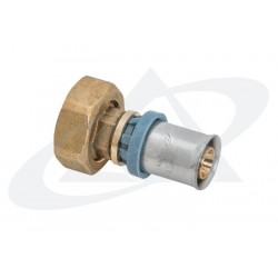 Brass Female Straight Fitting With Swivel Nut