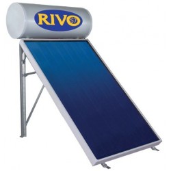 RIVO Solar Water Heater, 200lt, 2,72m², INOX, Selective Collector