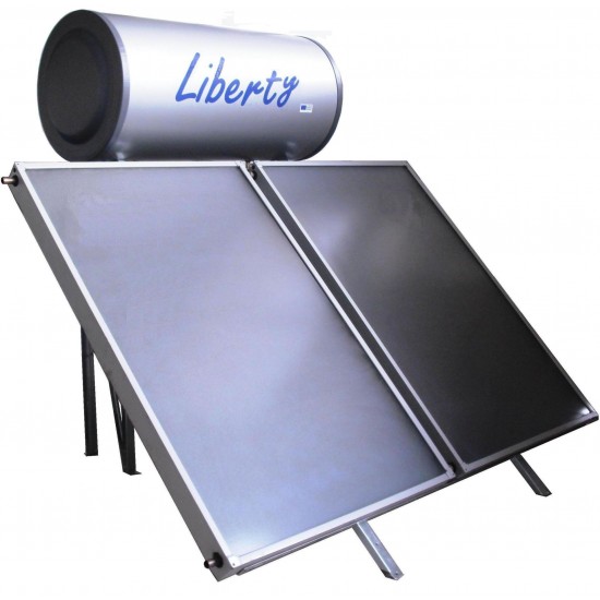 RIVO, Liberty, Ηλιακός Θερμοσίφωνας, 200lt, GLASS, 4m² Επιλεκτικός Συλλέκτης
