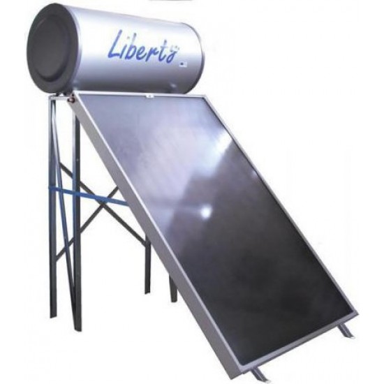 RIVO, Liberty, Ηλιακός Θερμοσίφωνας, 120lt, 1,5m², GLASS, Επιλεκτικός Συλλέκτης